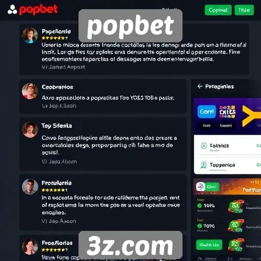 jogadores comentam sobre experiência no site popbet