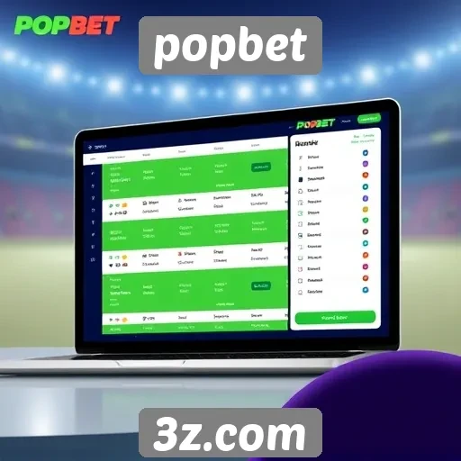 Interface do usuário do popbet é intuitiva